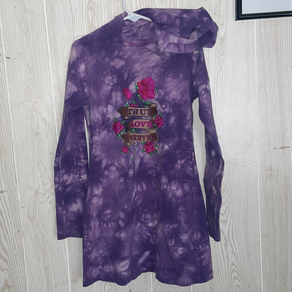 EUC Girls tie dye dress size 6 (M)